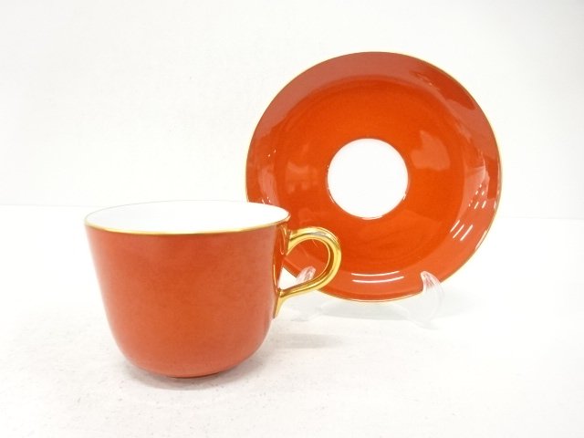 JAPANESE COLLECTIBLE / OKURA TOEN CUP / SAUCER WESTERN TABLEWARE